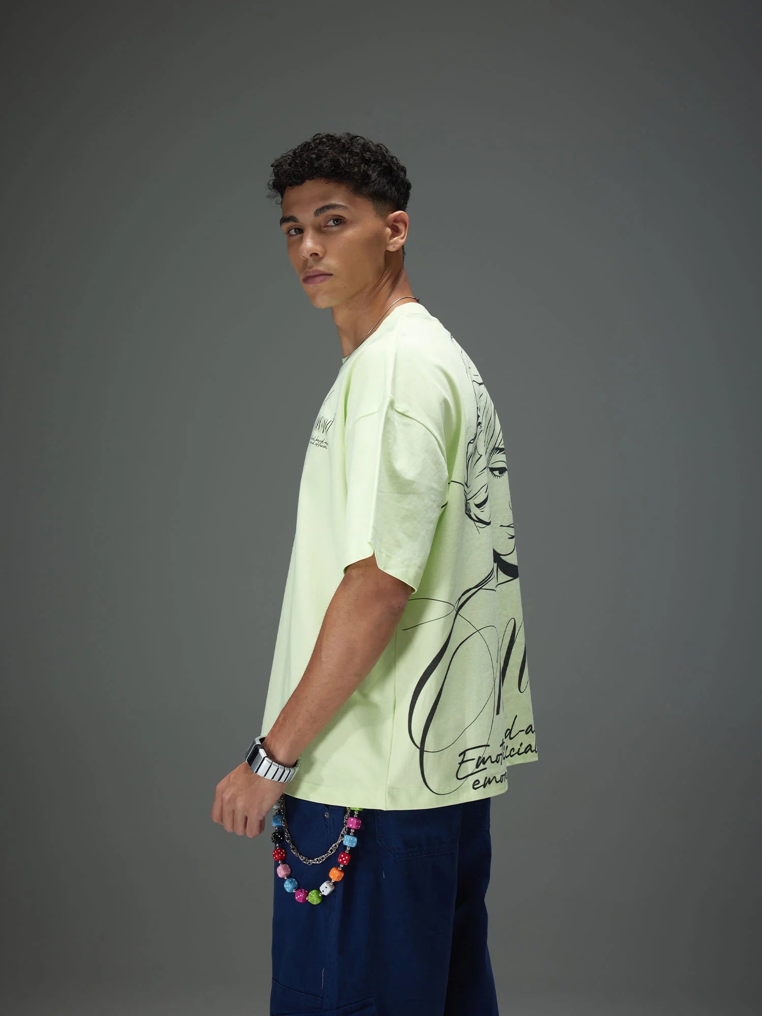 Minimalist Line Art Portrait Tee