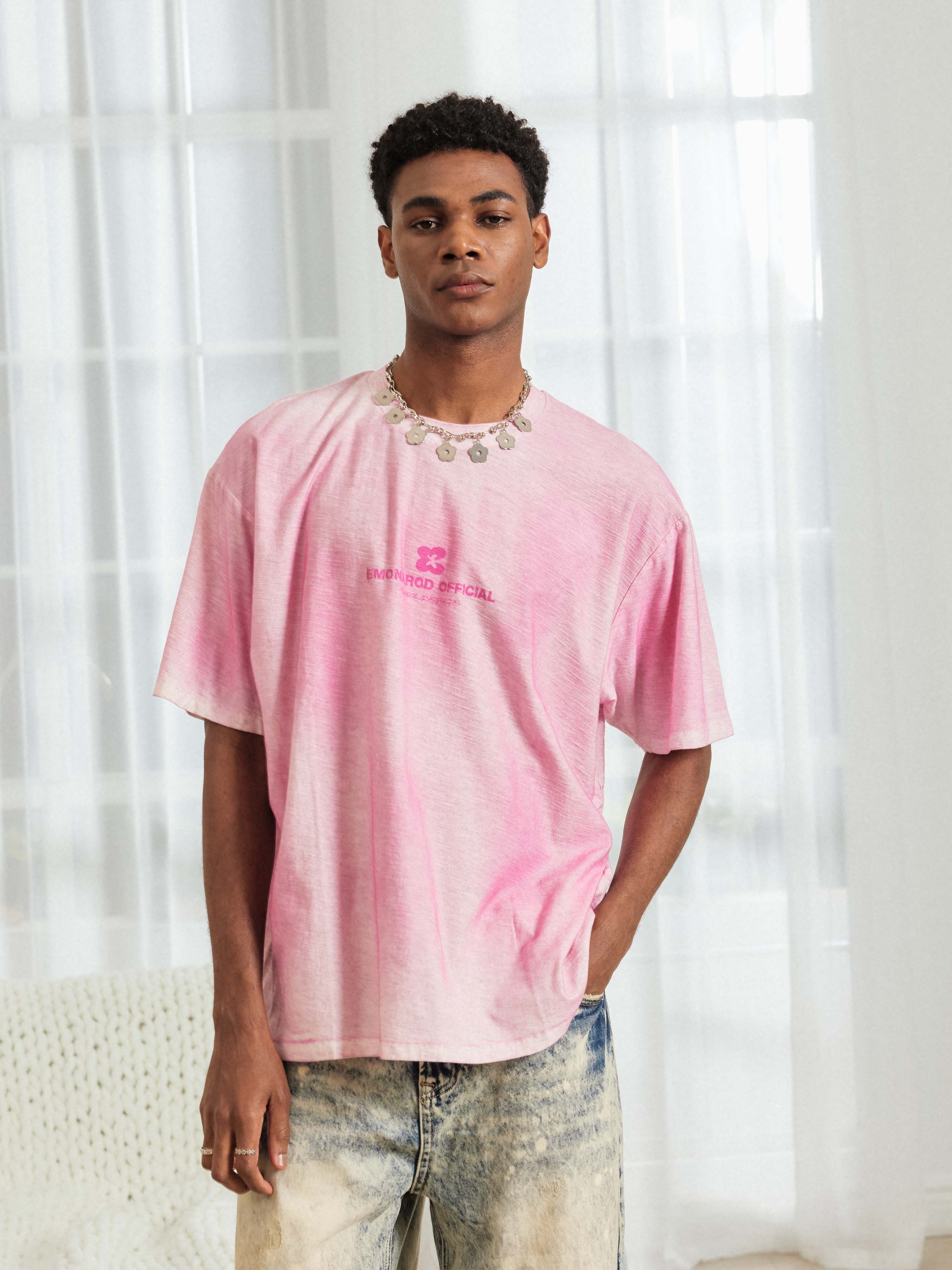 Gradient Washed Tee - Men