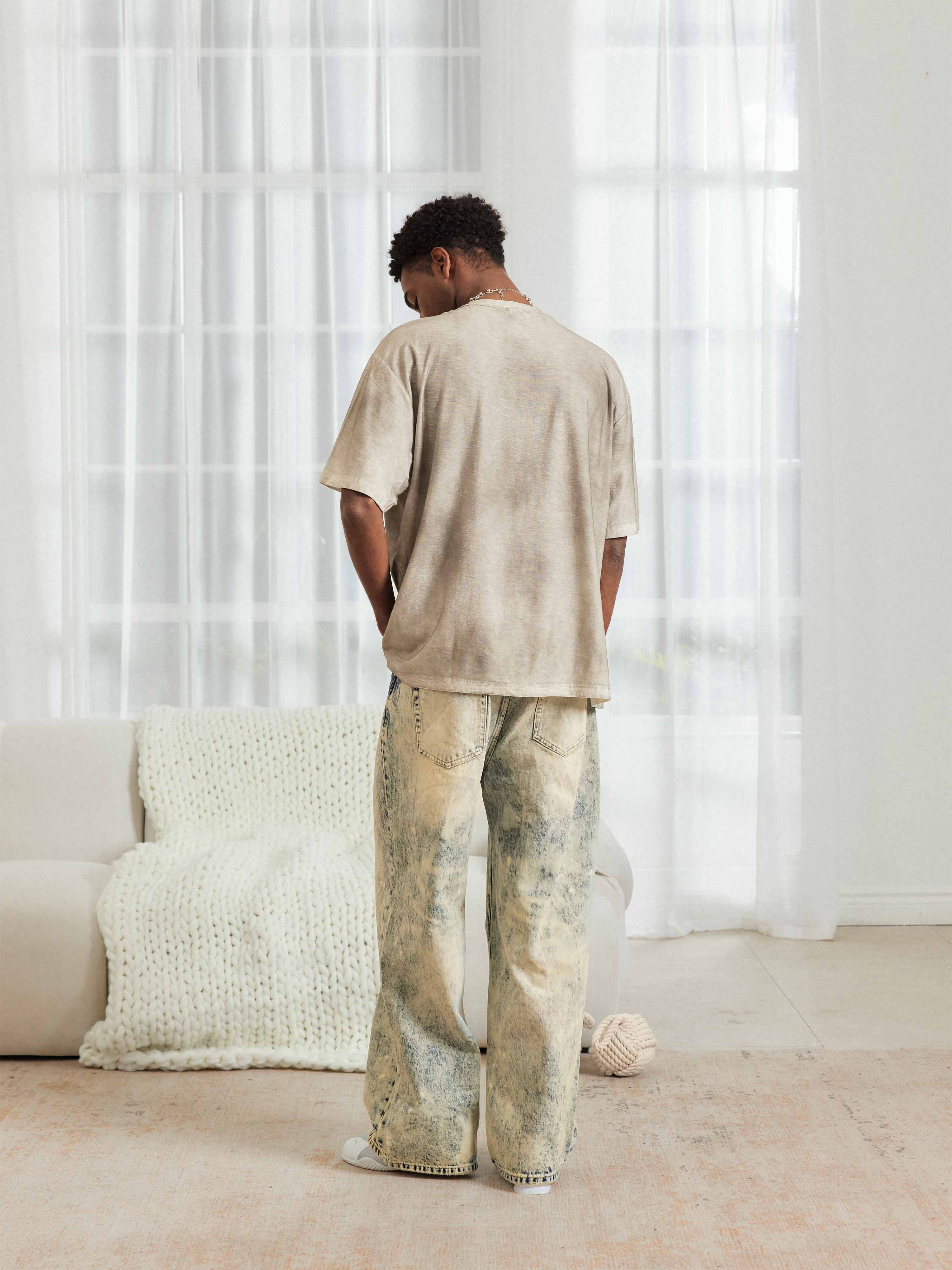 Gradient Washed Tee - Men