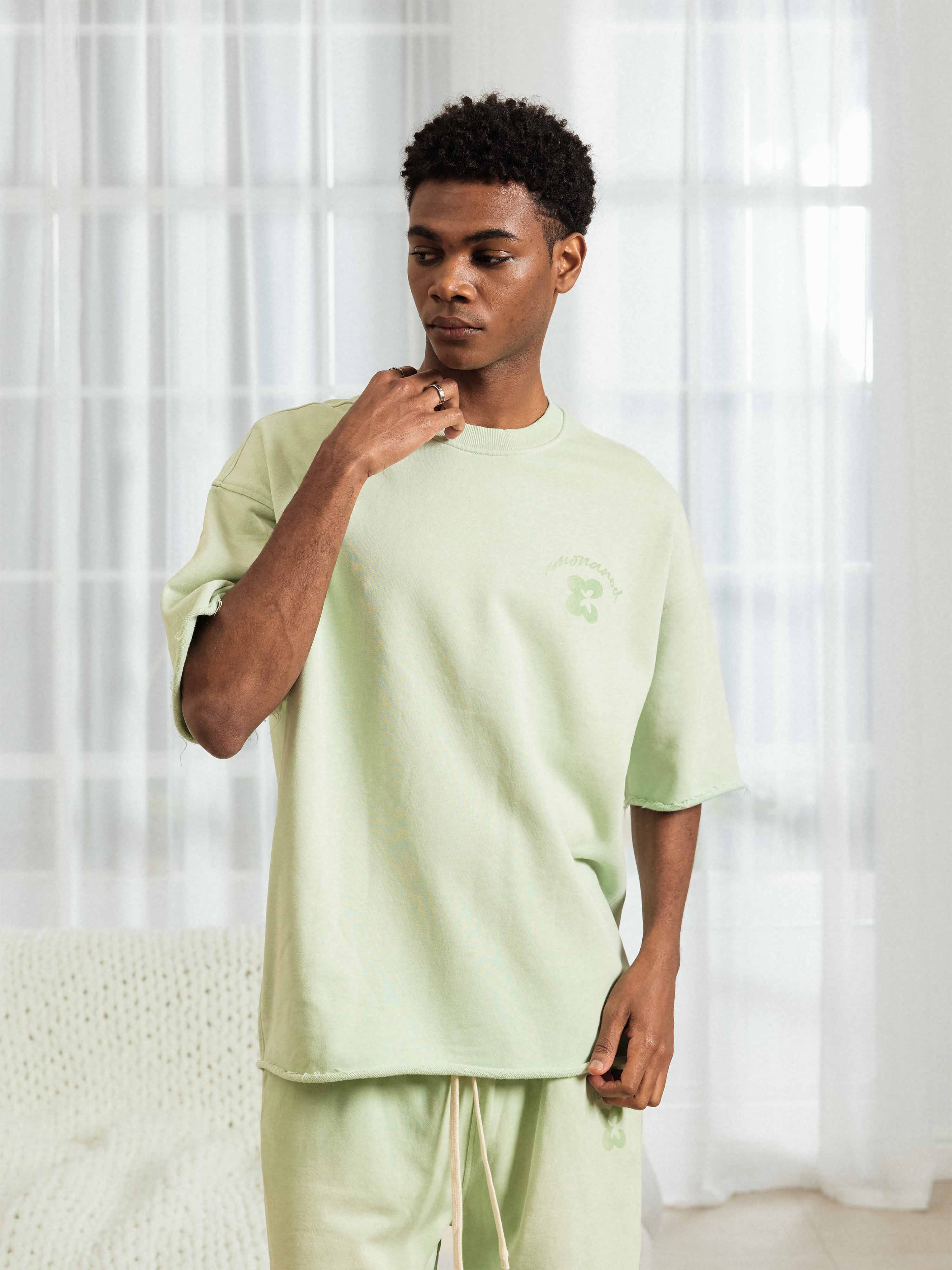 Boxy Cozy Loungewear Tee - Men