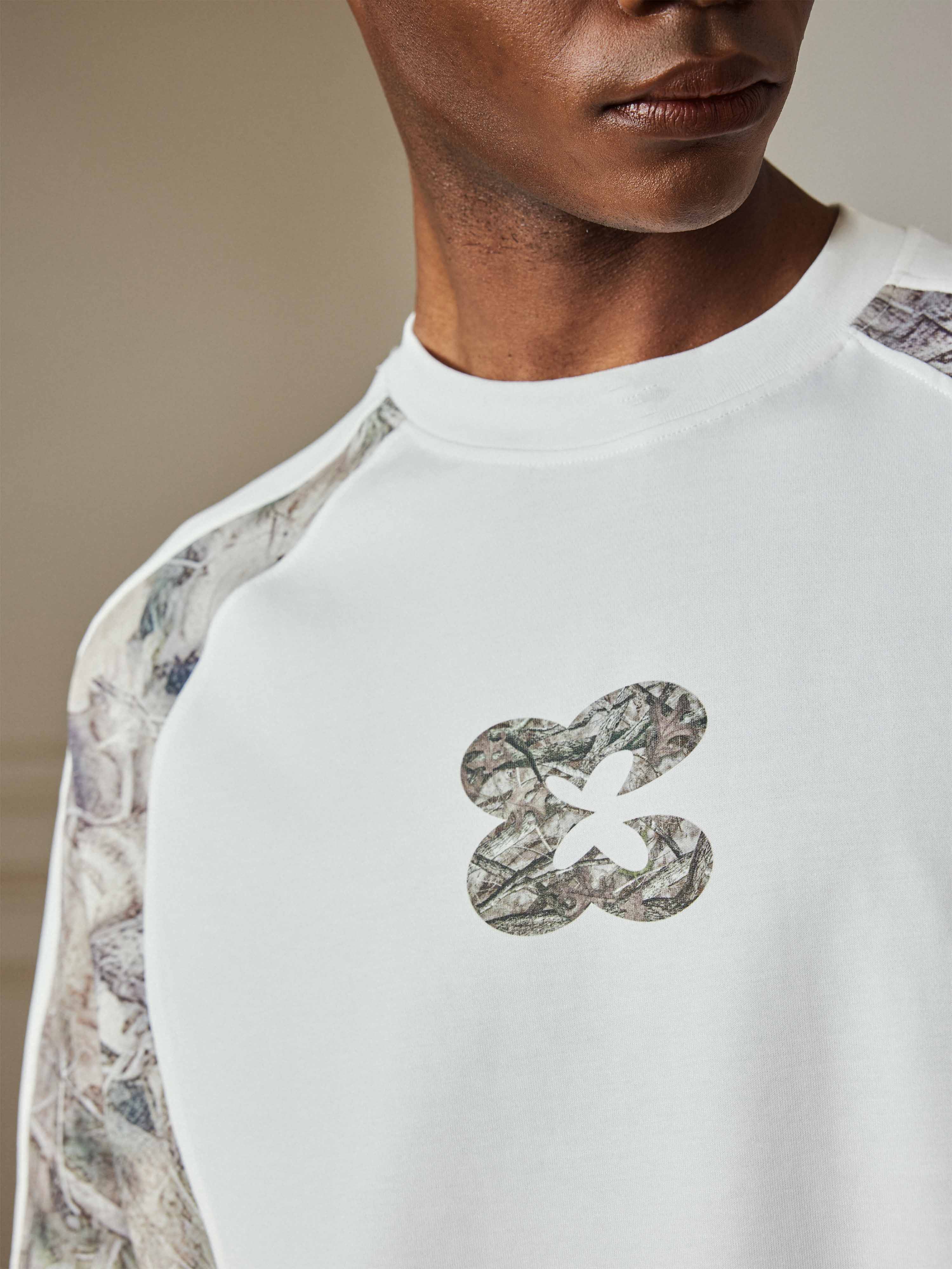 Real Tree Camo Panelled Tee