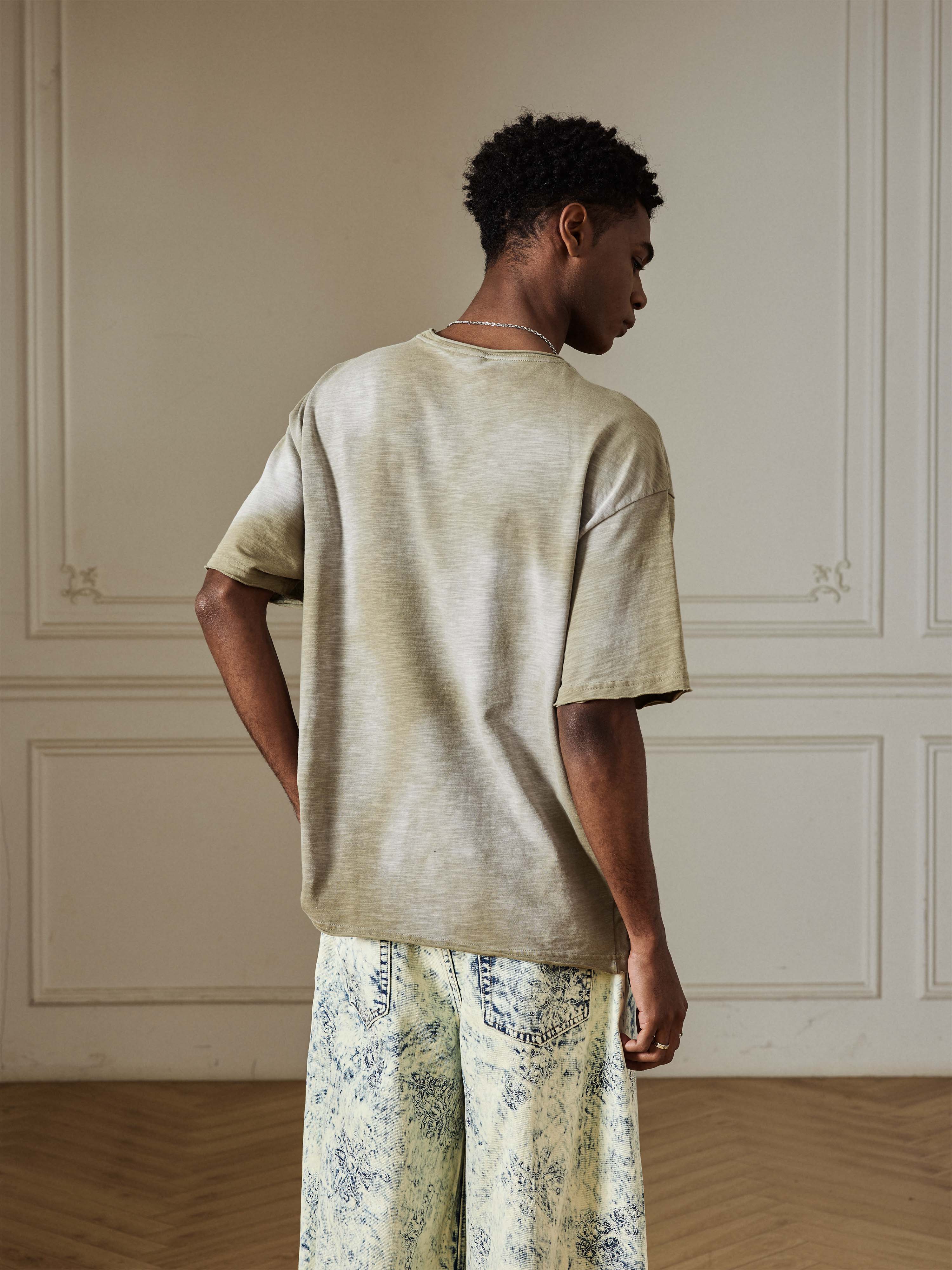 Vintage Raw Edge Tee