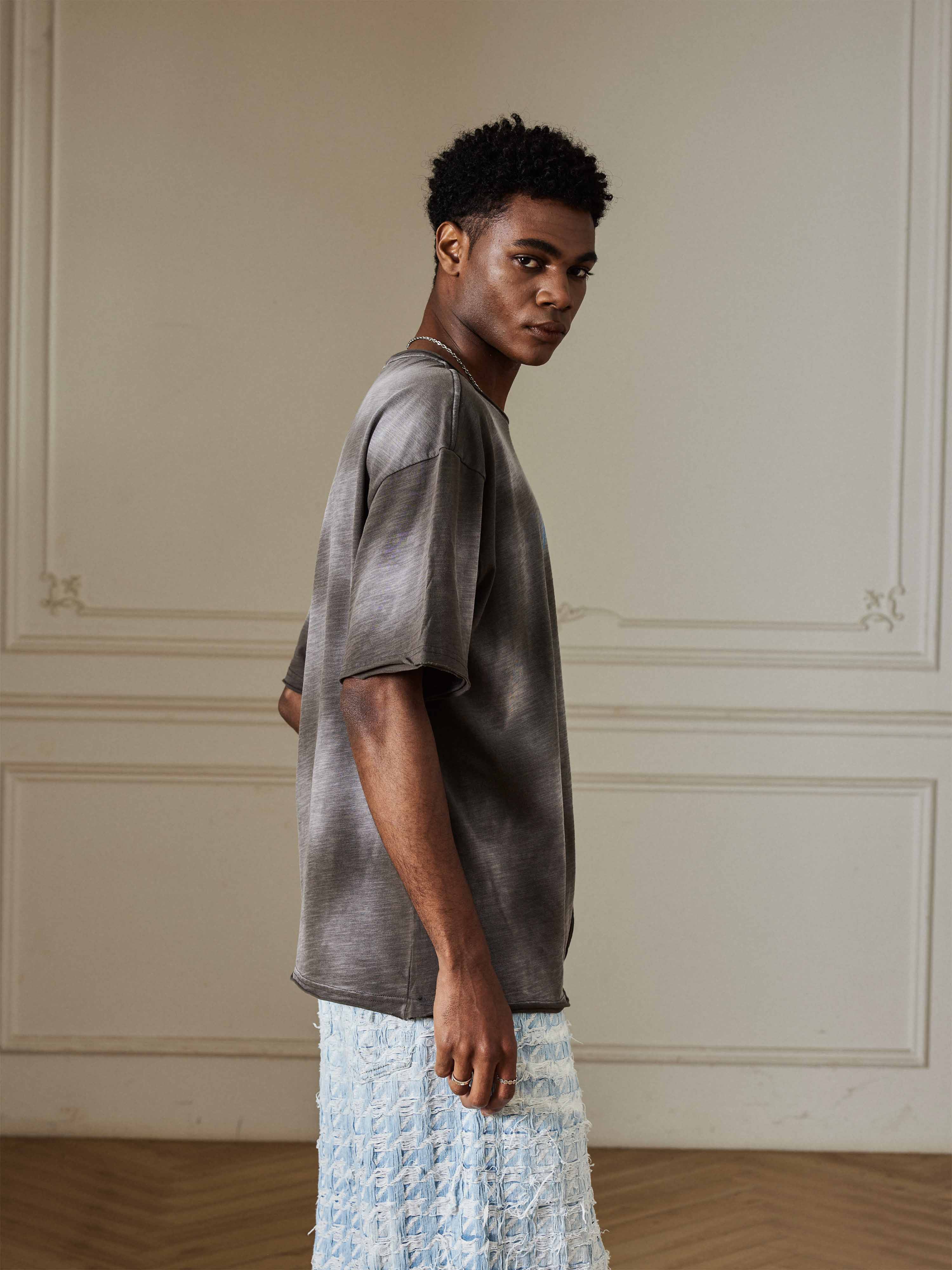 Vintage Raw Edge Tee
