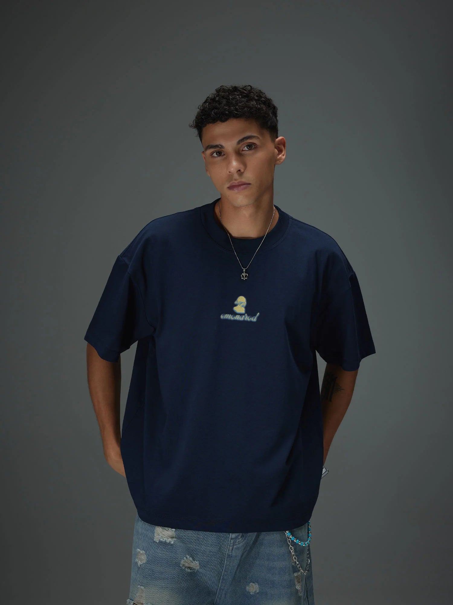 Ornamental Script Back Graphic Tee