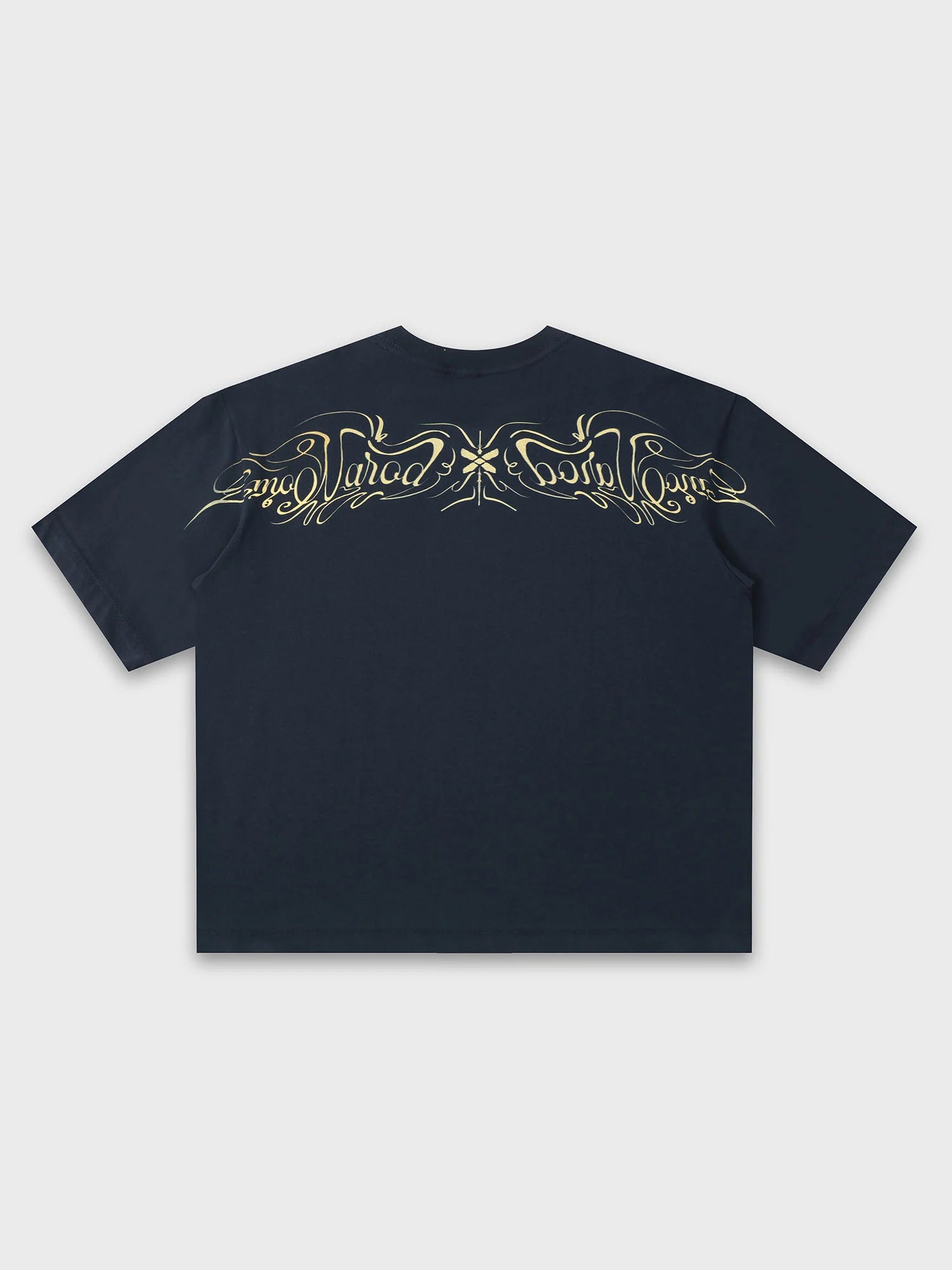 Ornamental Script Back Graphic Tee