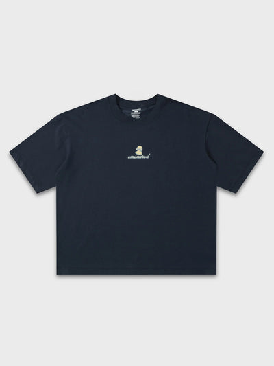 Ornamental Script Back Graphic Tee