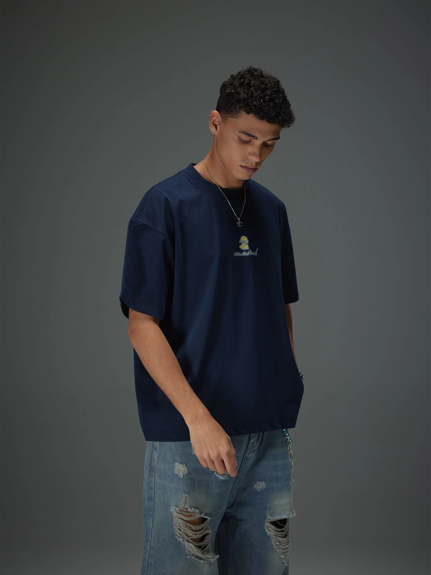 Ornamental Script Back Graphic Tee
