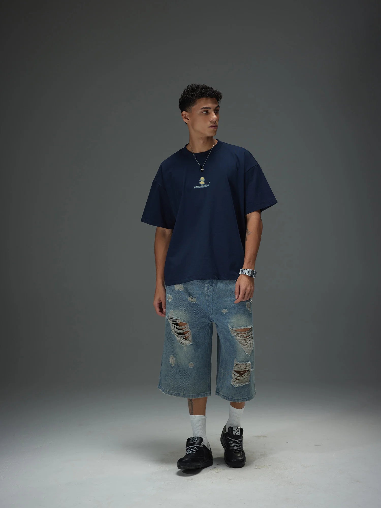 Ornamental Script Back Graphic Tee