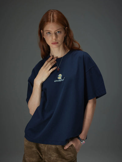 Ornamental Script Back Graphic Tee