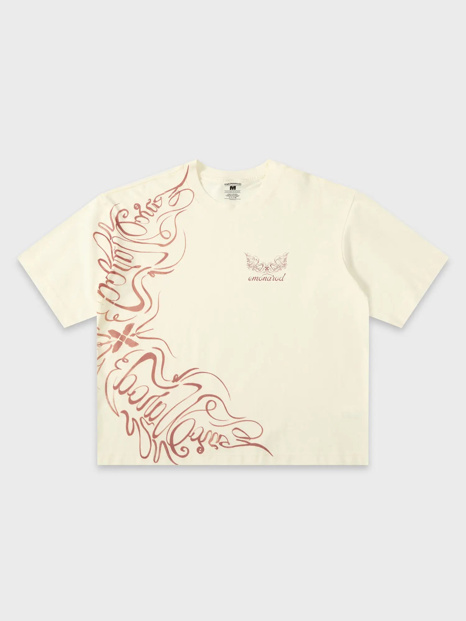 Linear Graphic Crop Tee