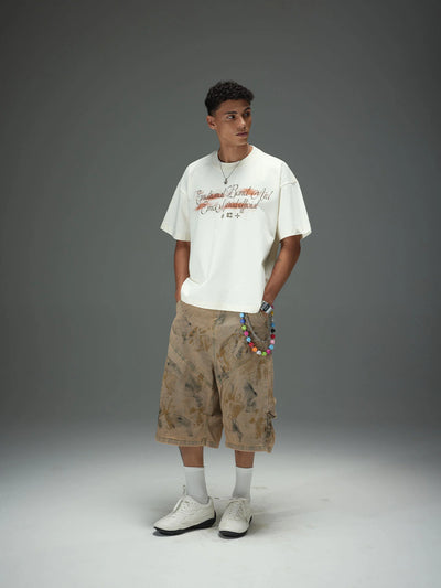 Spray Script Boxy Tee