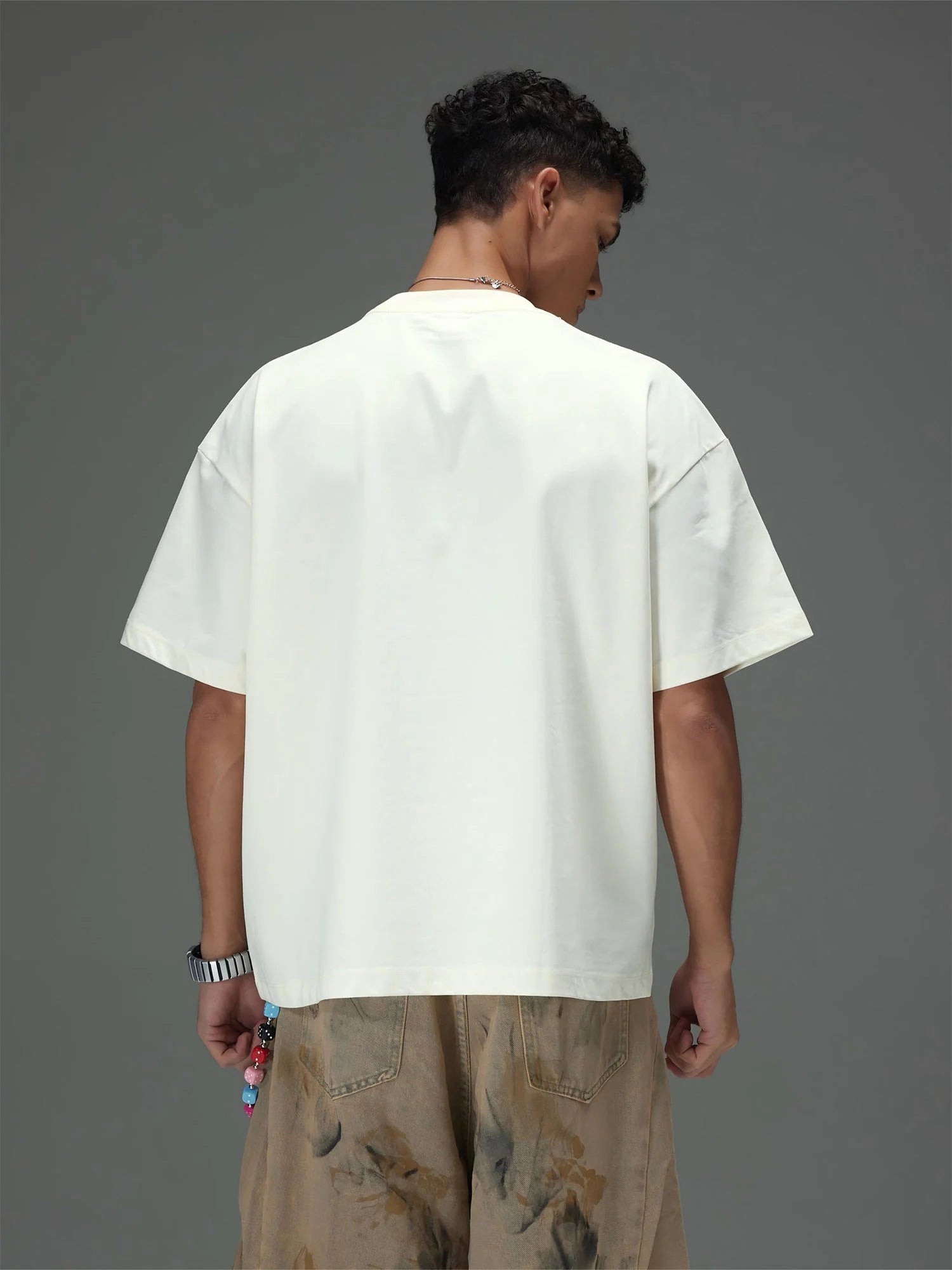 Spray Script Boxy Tee