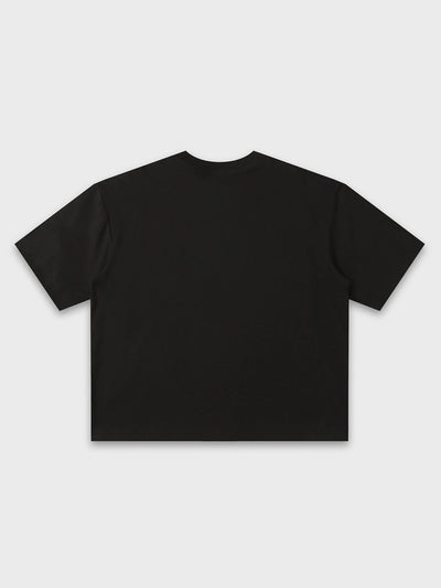 Minimal Script Boxy Tee
