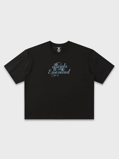 Minimal Script Boxy Tee