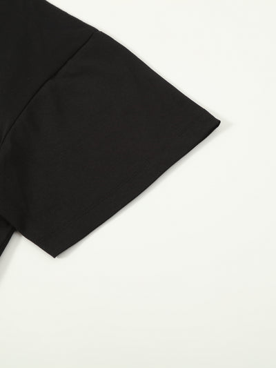 Minimal Script Boxy Tee