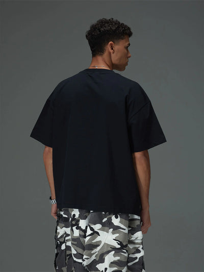 Minimal Script Boxy Tee