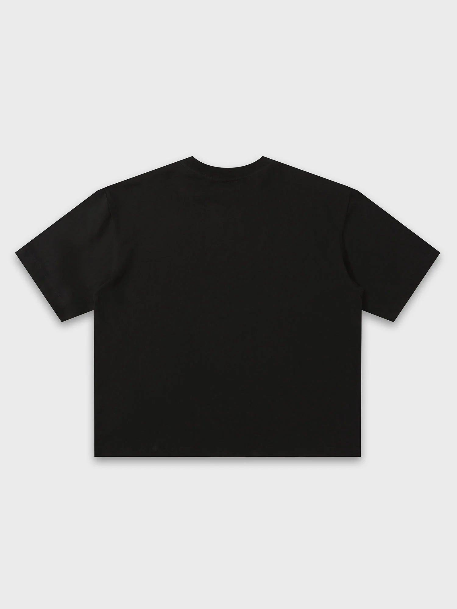 Side-Text Graphic Boxy Tee
