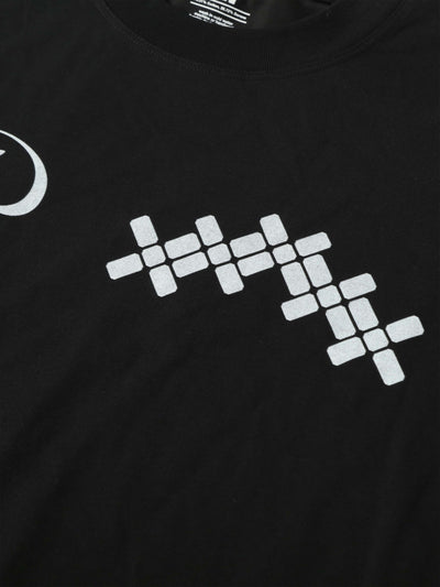 Side-Text Graphic Boxy Tee