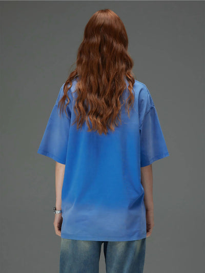 Acid Wash Script Tee