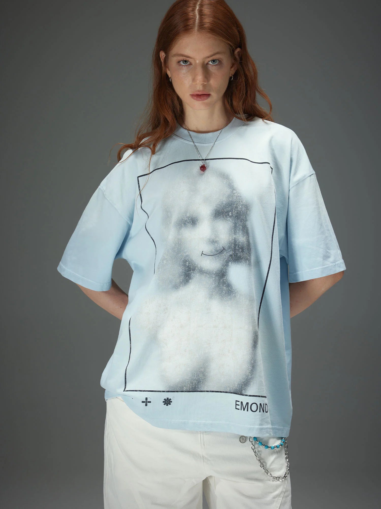 Blurred Graphic Frame Tee