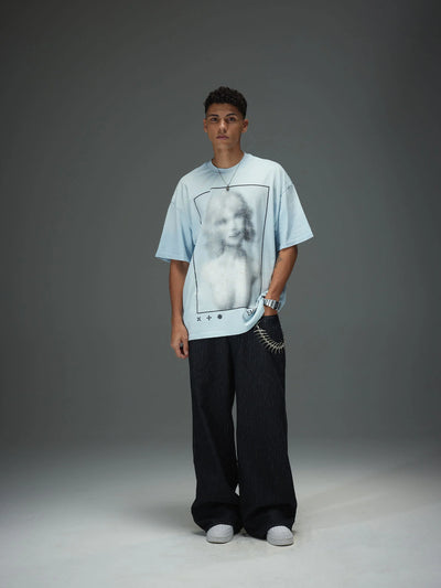 Blurred Graphic Frame Tee