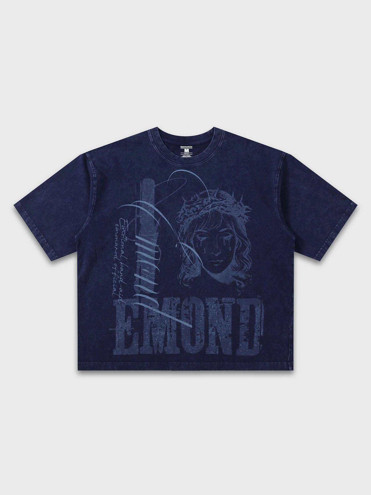 Distressed Tearful Boxy Tee