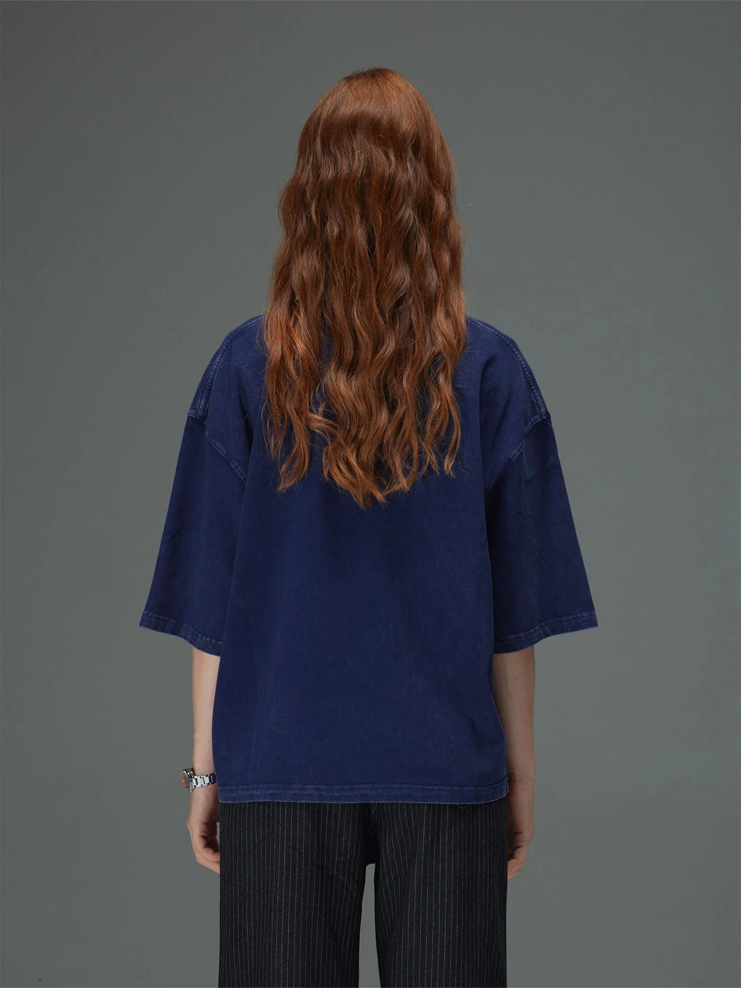 Shoulder Trace Boxy Tee