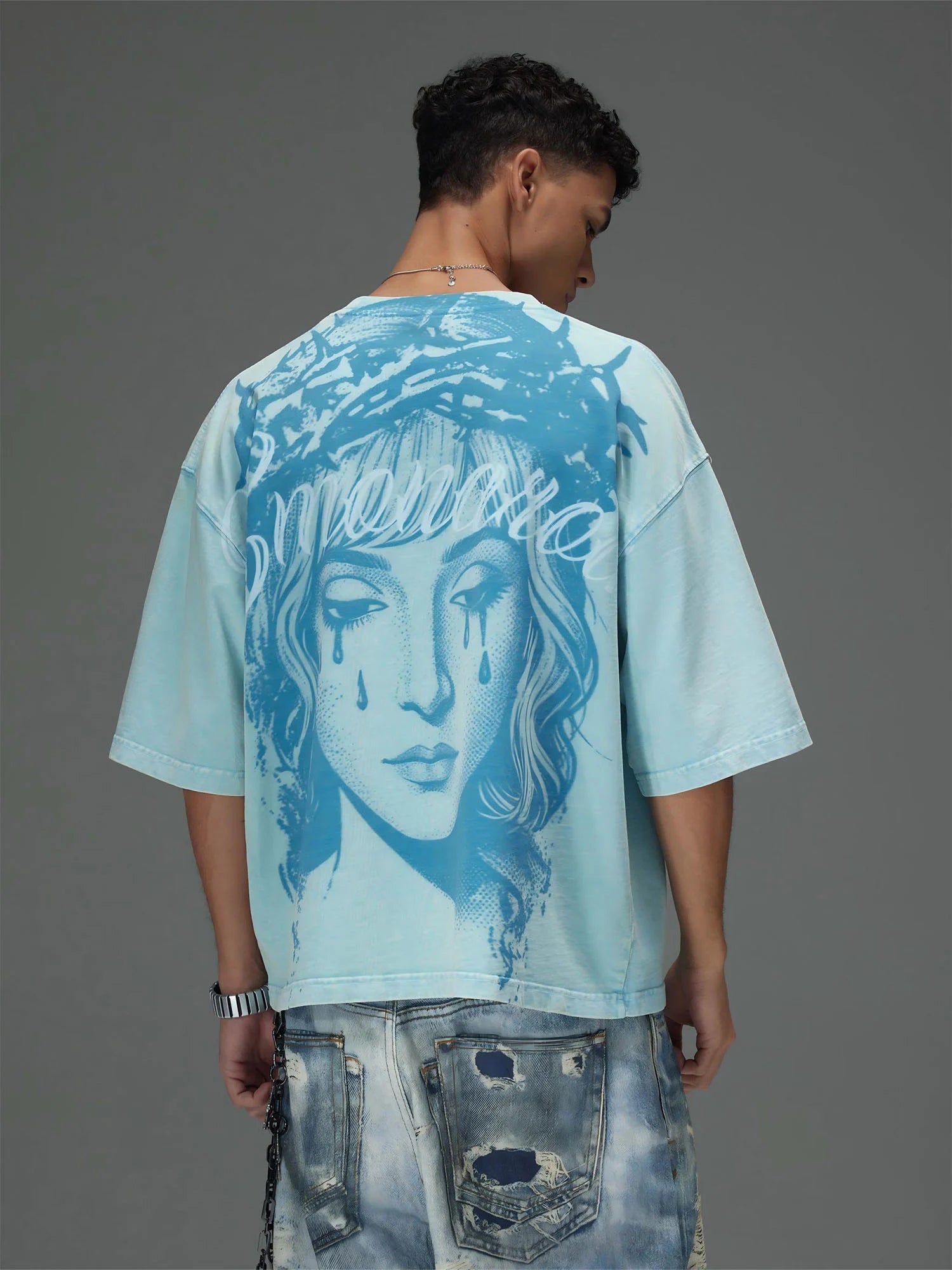 Weeping Graphic Boxy Tee