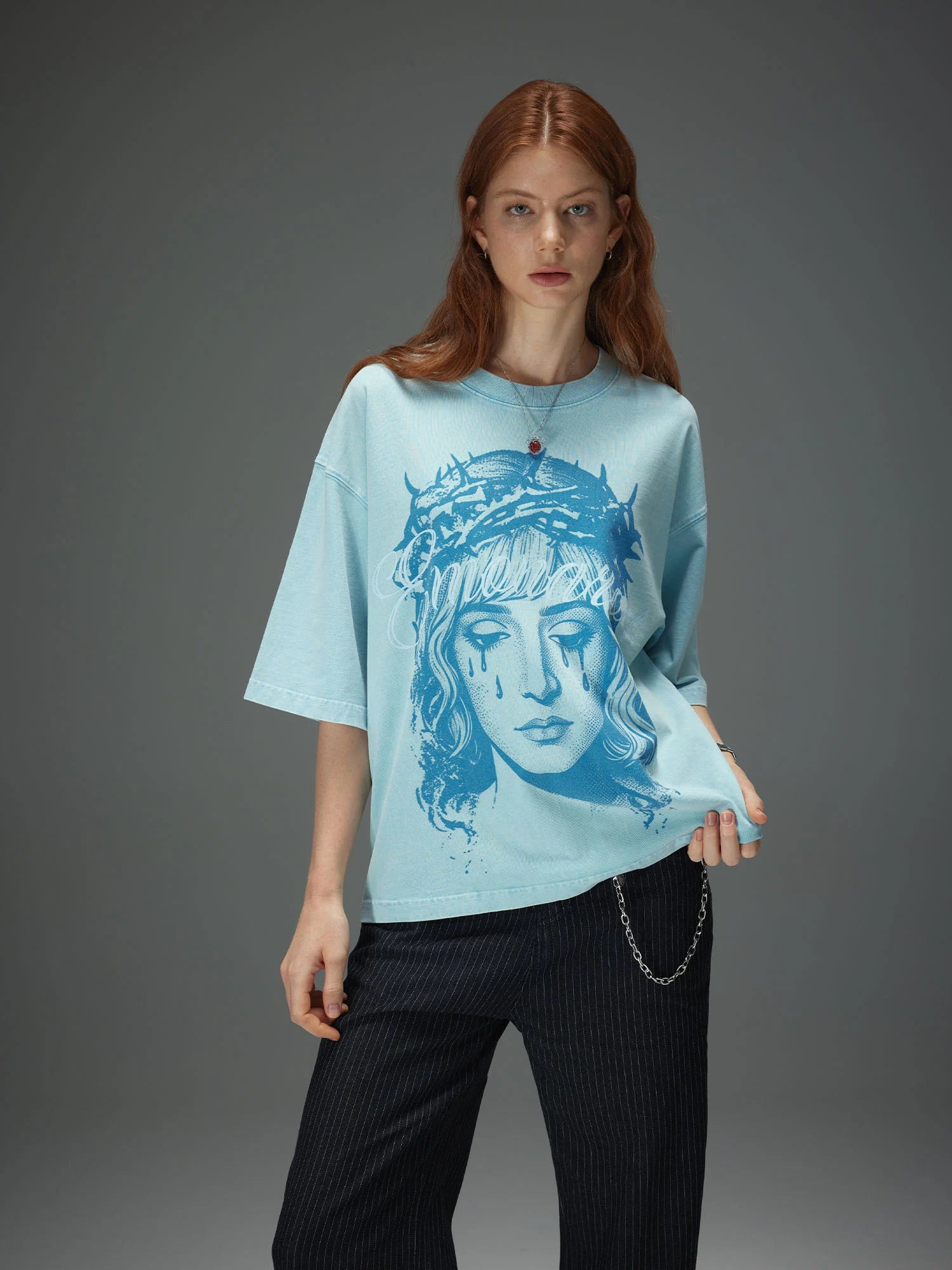 Weeping Graphic Boxy Tee