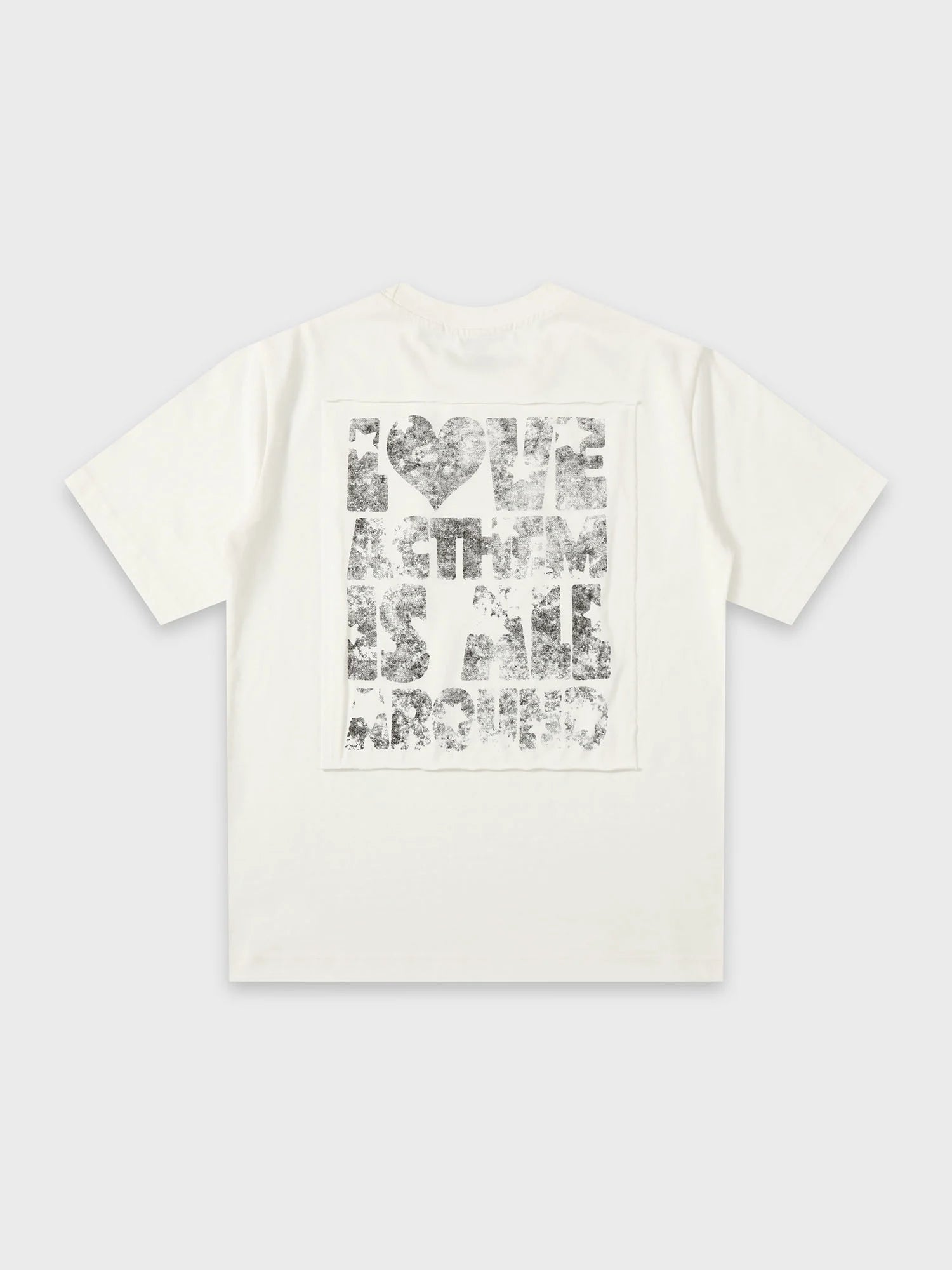 Raw Edge Patchwork Tee