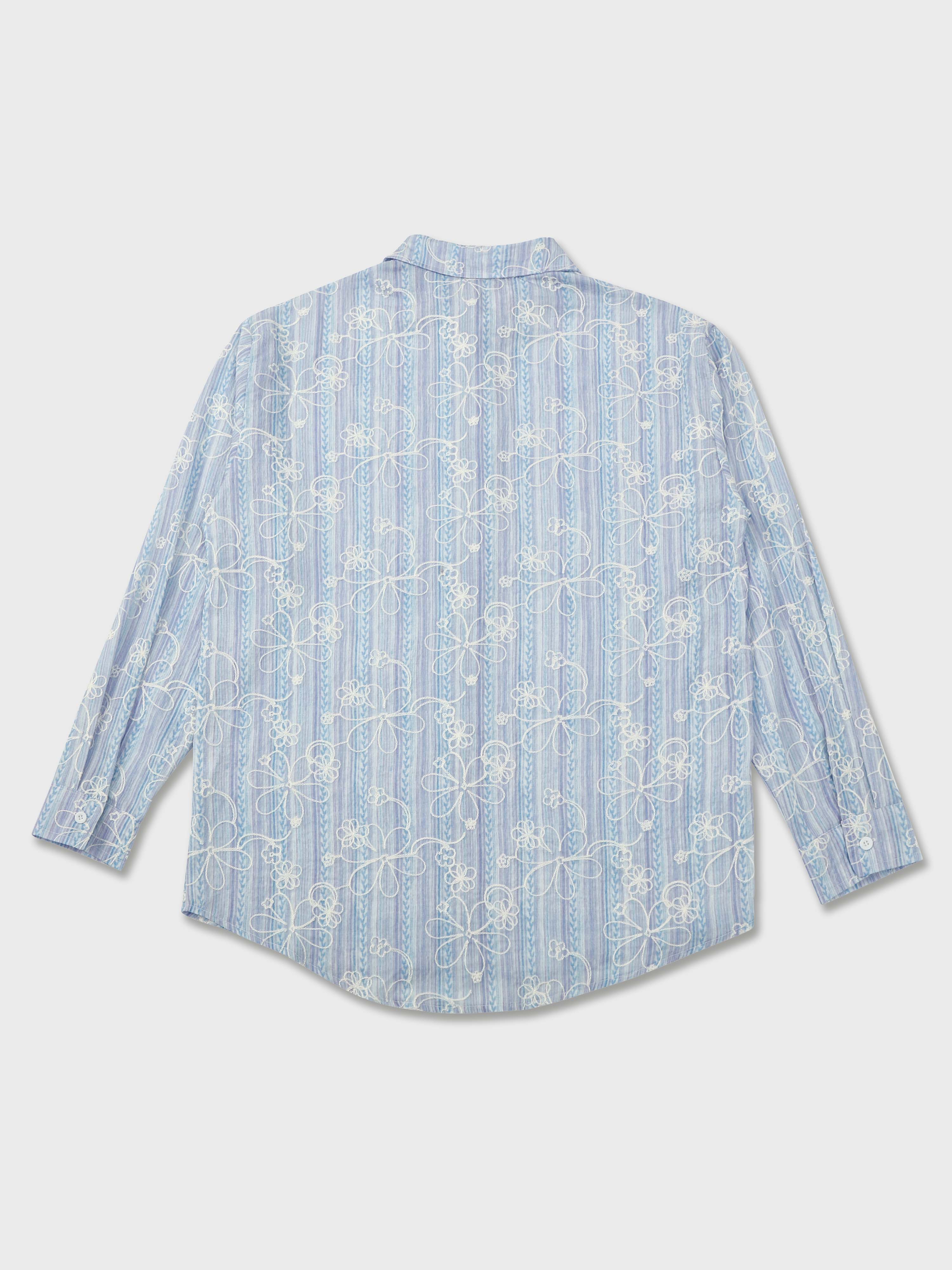 Floral Embroidered Shirt