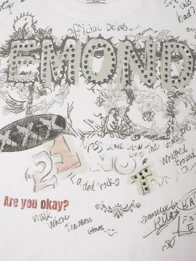 Are You Okay Doodle Tee