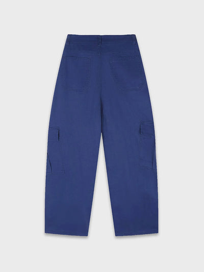Navy Baggy Cargo Pants