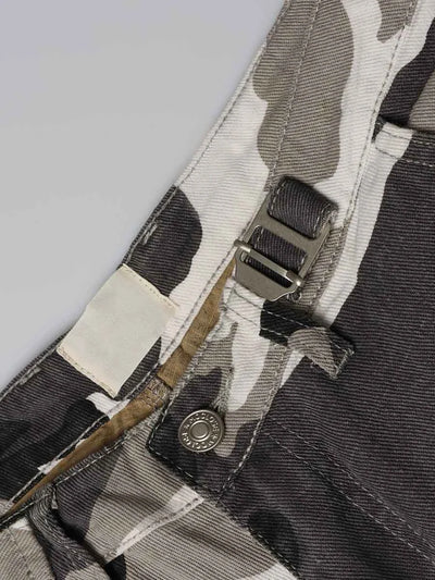 Patchwork Camo Cargo Shorts
