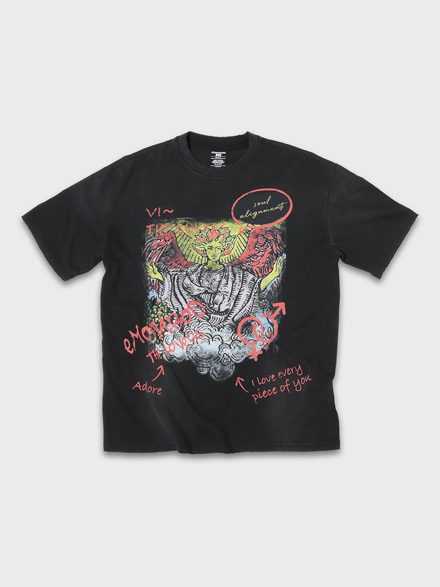 The Lovers Soul Alignment Vintage Tee