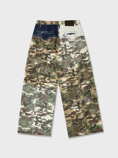 Camo Patchwork Jeans