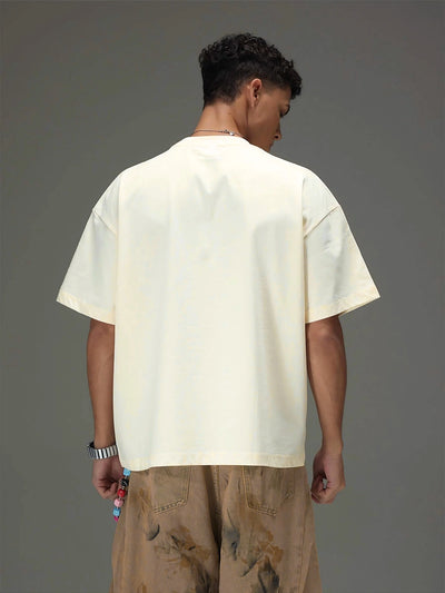 Spray Script Boxy Tee