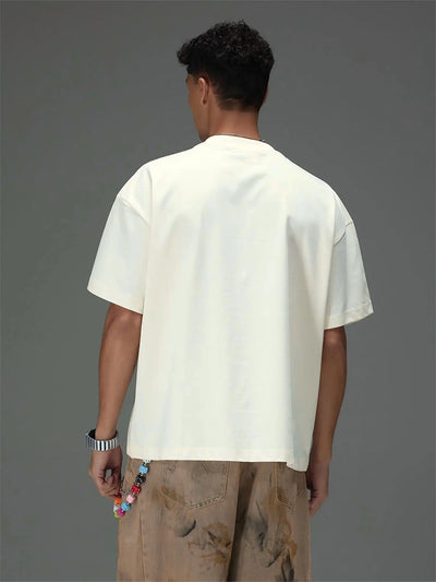 Linear Graphic Crop Tee