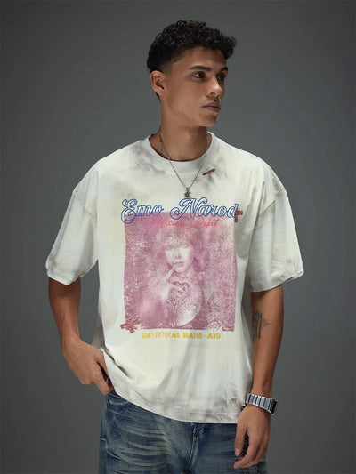Vintage Square Frame Graphic Tee