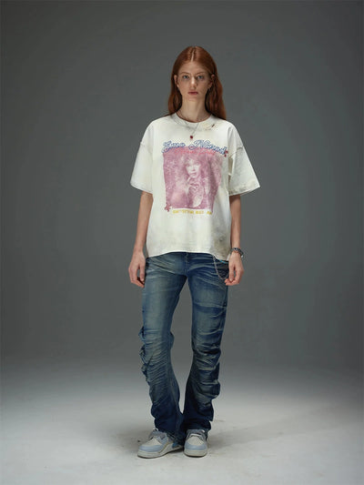 Vintage Square Frame Graphic Tee