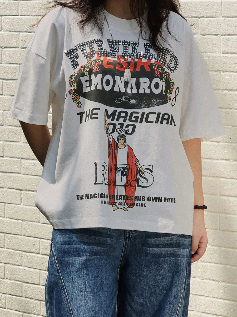 The Magician Vintage Manifest Desire Tee
