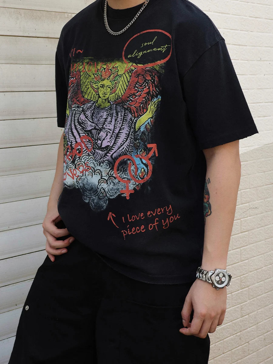 The Lovers Soul Alignment Vintage Tee